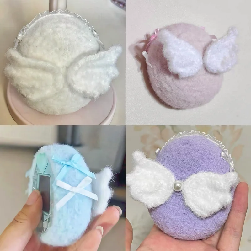 حافظة واقية لطيفة على شكل فيونكة الملاك من Tamagotchi مصنوعة يدويًا من الصوف تنطبق على Uni Smart 4u Ps Meets Mix Id Idl Pix Paradise Small Town