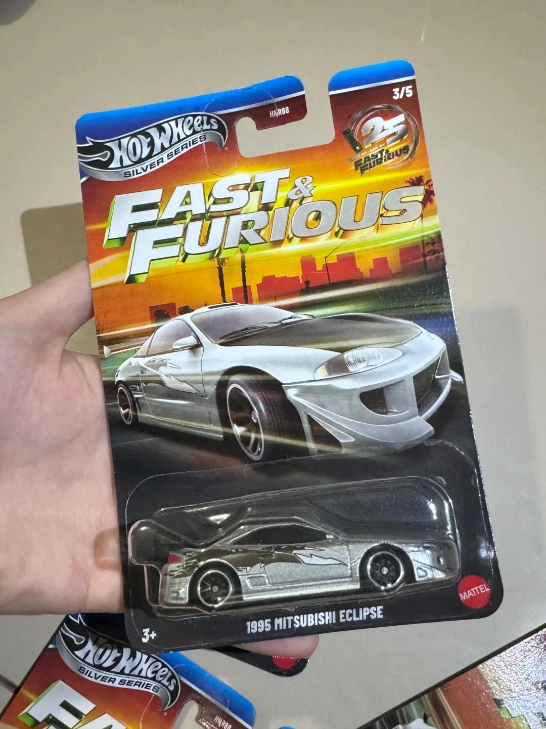 Hot Wheels Silver Series HNR88 Fast & Furious Q 1970 Dodge Charger Toyota Supra 1:64 Druckguss-Modellauto 2026 Neues Sammlerstück Geschenk – Detail 9