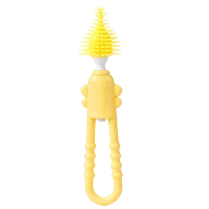 Part Brush Milk Bottle Cleaning Brush 360Degree Rotatable Bottle Brush