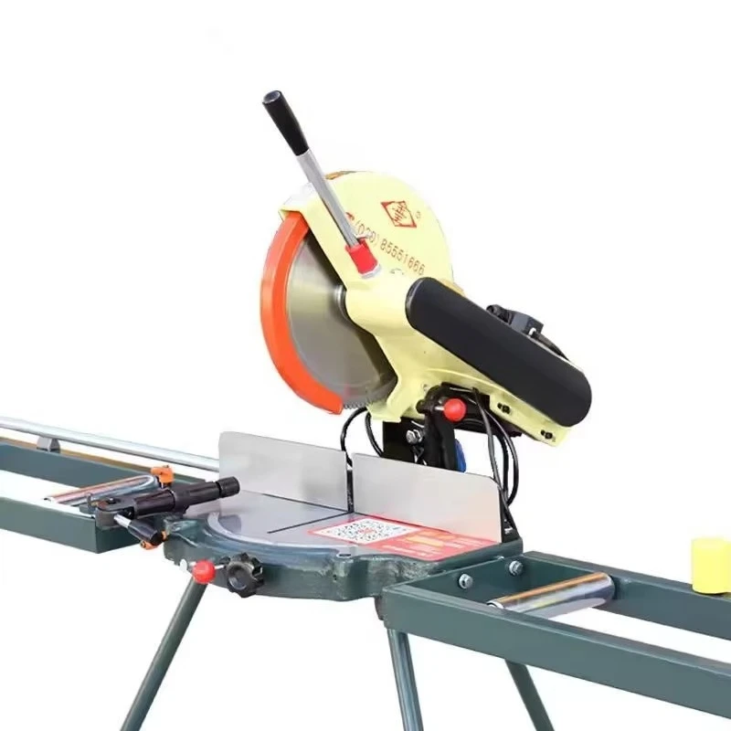 12-inch Aluminum Alloy High-Precision Turntable Sawing Machine 45-Degree Cutting Aluminum Angle Cutter 1100W 220V/380V