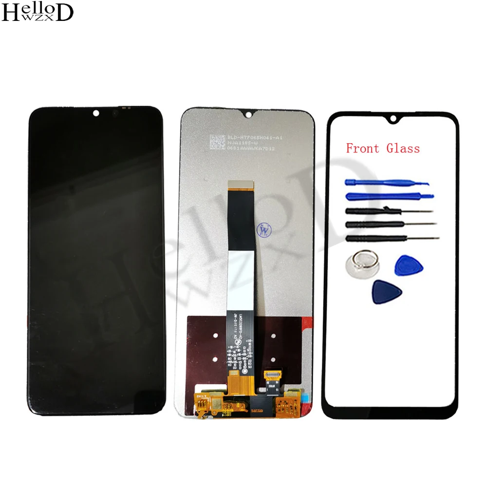 Mobile LCDs For UMIDIGI A9 LCD Display + Touch Screen Digitizer Panel Assembly Lens Sensor Front Glass Replacement Umi A9 Tools