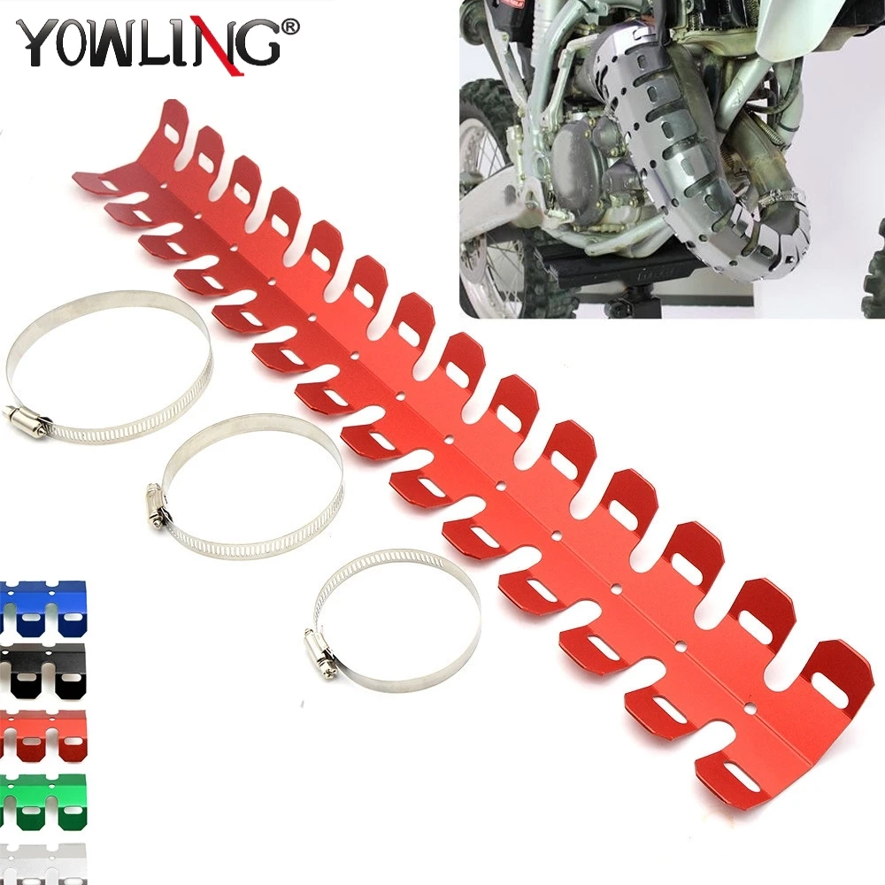 

Exhaust Muffler Pipe Leg Heat Shield Cover Heat Protector For BETA RR 350 390 430 480 For KTM EXC EXCF SX SXF XC XCF 125-530