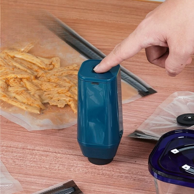 

Wireless Mini Handheld Vacuum Machine Portable Household Food Preservation Machine Storage Compression Vacuum Extraction