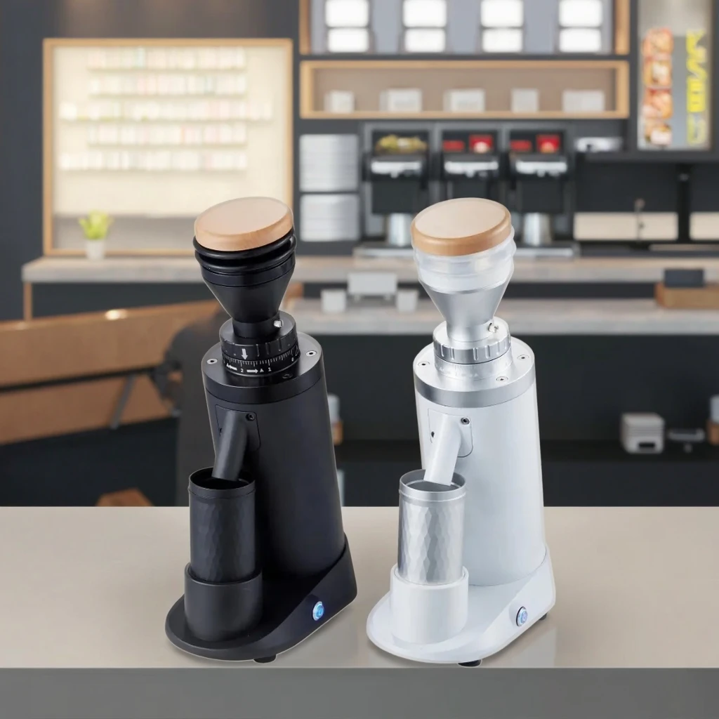 

Automatic Coffee Bean Grinder DF64 Single Dose Flat Burr Coffee Grinder 64mm Coffee Grinder Machine