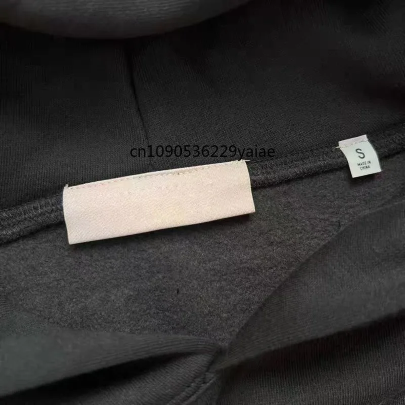 الموسم 8 العلامة التجارية الكلاسيكية الرجال هوديس تصميم فاخر الجبهة والخلفية صف مزدوج أفخم رسالة هوديي شارع العليا زوجين هوديس مجموعة #3