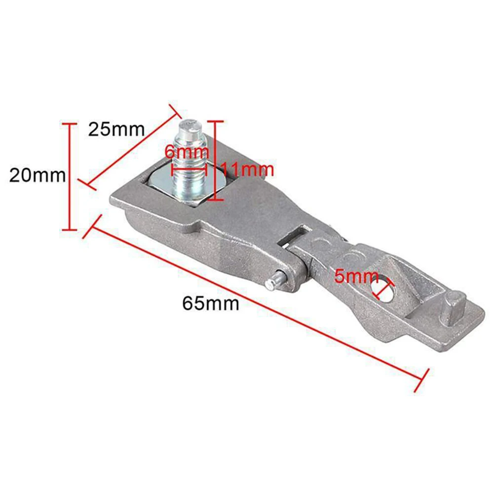 Car Repair Vehicle Maintenance Silver Hinge Repair Kit Quick Installation Features Wear-resistant Construction