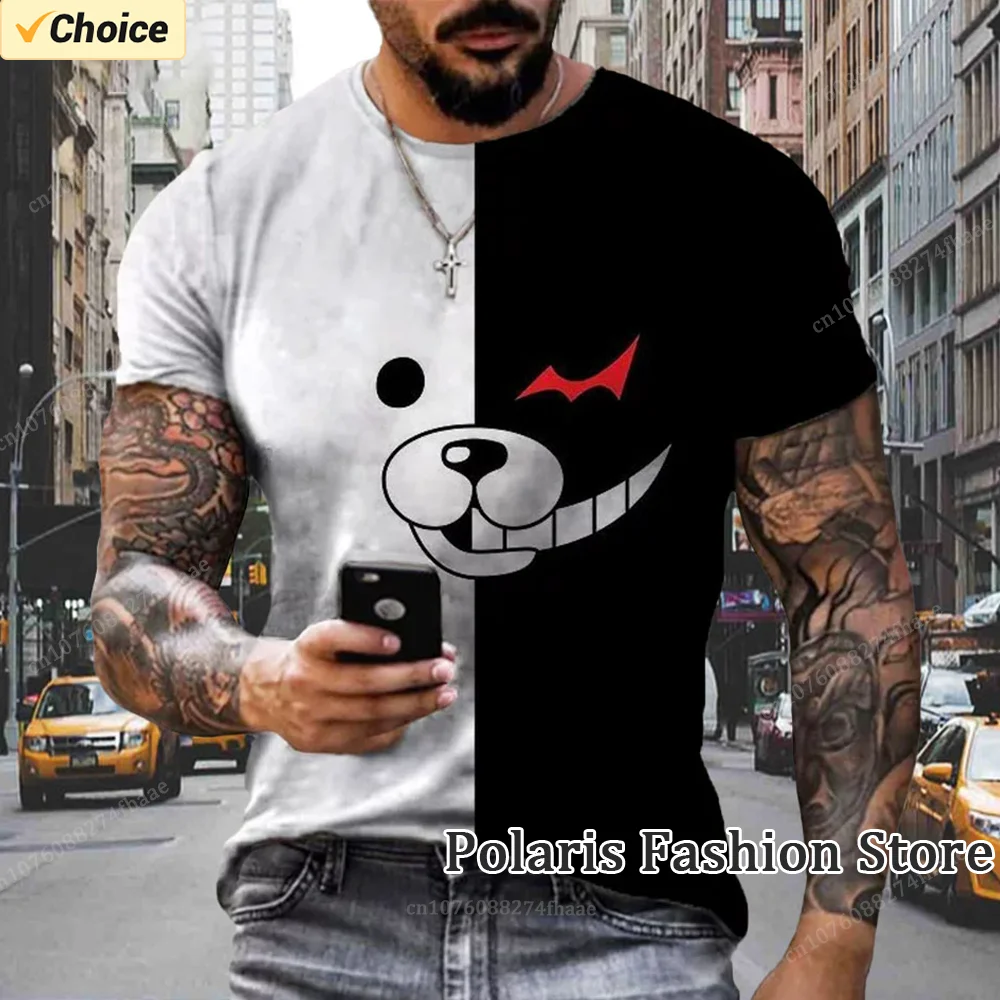 Smiley Face Tshirt Men Funny T Shirt Summer Short Sleeve TEE Oversized Clothes Vintage Tops Hip Hop For Kids Free Shipping