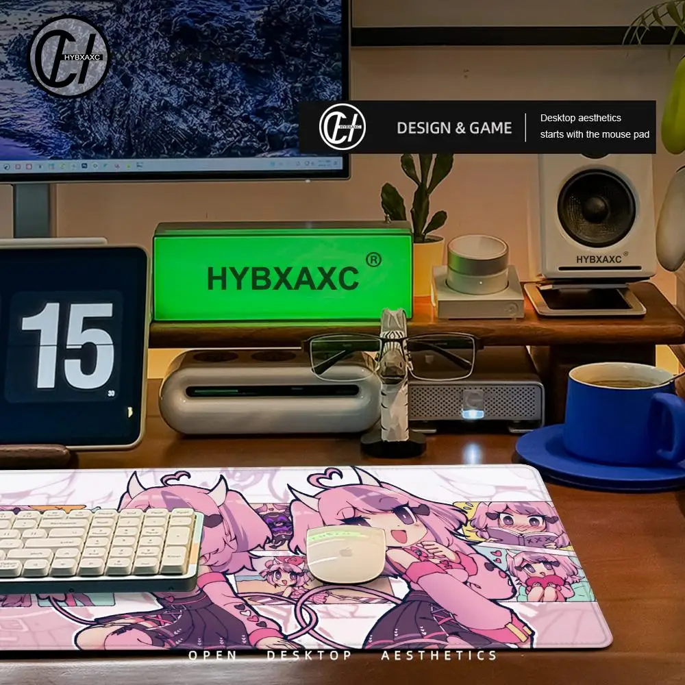 Ironmouse Vtuber Anime Large Mouse Pad PlayMat Office Mousepad Game Creative Desk Gaming Mat