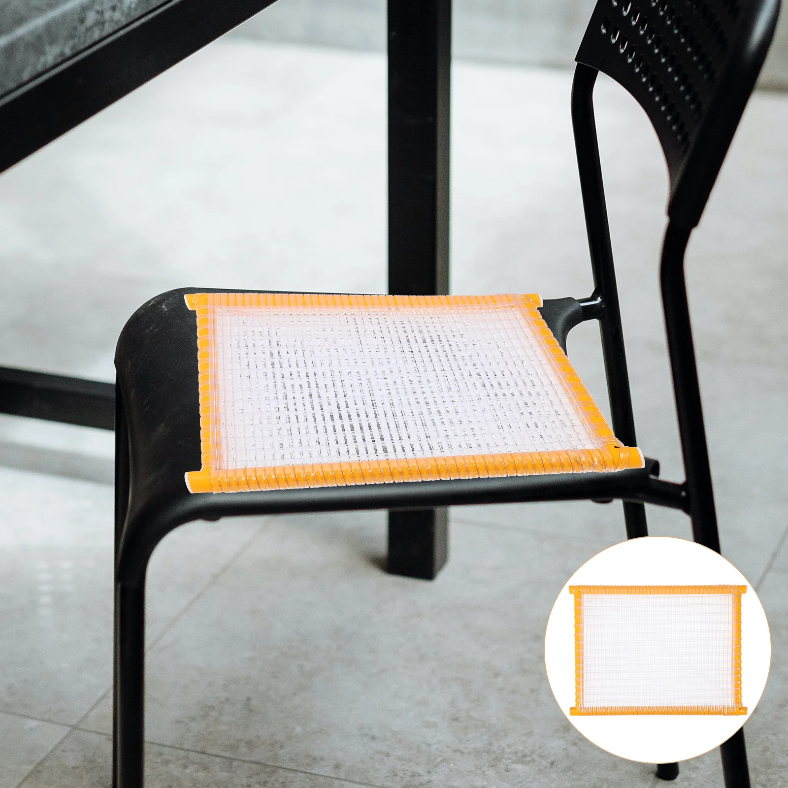 

Plastic Summer Seat Cushion Breathable Office Chair Pad Cooling Comfortable Seat Mat Classroom Sitting Cushion for Home