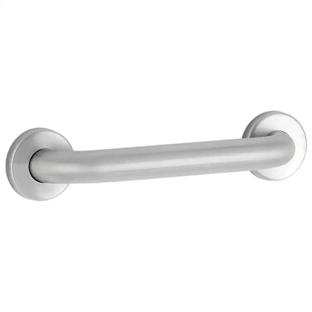 42" Stainless Steel Grab Bar B-6806X42 Slip-Resistant Surface ADA Compliant Concealed Mounting Flanges Heavy-Duty Construction