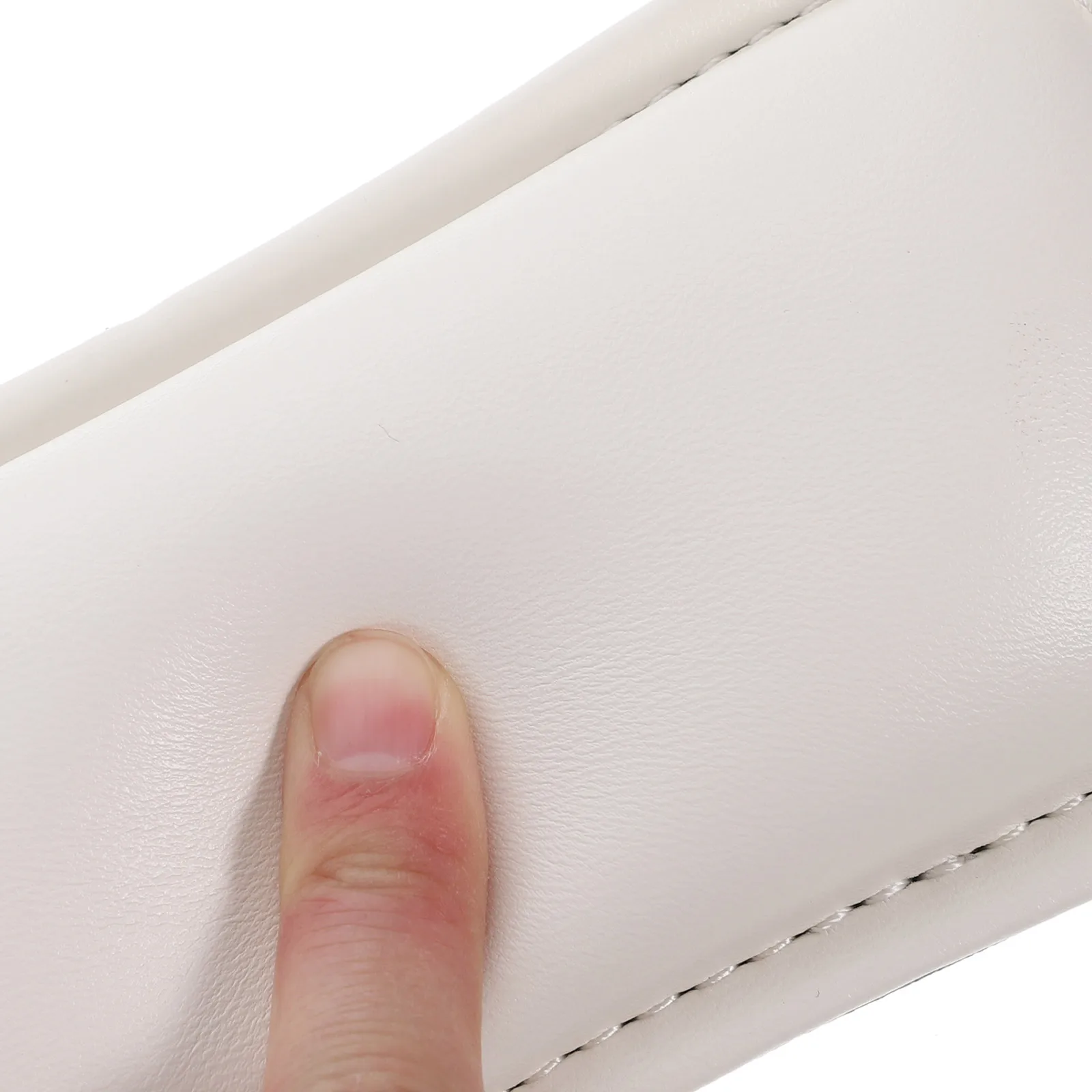 

Ergonomic Wrist Rest Pad Gaming White PU Hand Holder Cushion Non Slip Mouse Pad Computer Accessory Office Support Keyboard Mouse