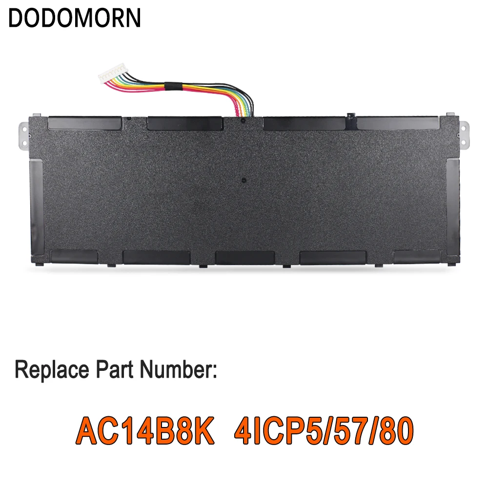 Imagem -02 - Dodomorn-acer Chromebook Laptop Bateria Ac14b8k 11 13 15 Cb3111 Aspire Es1-131 Es1511 Es1-512 Es1-521 Es1-531 Es1731