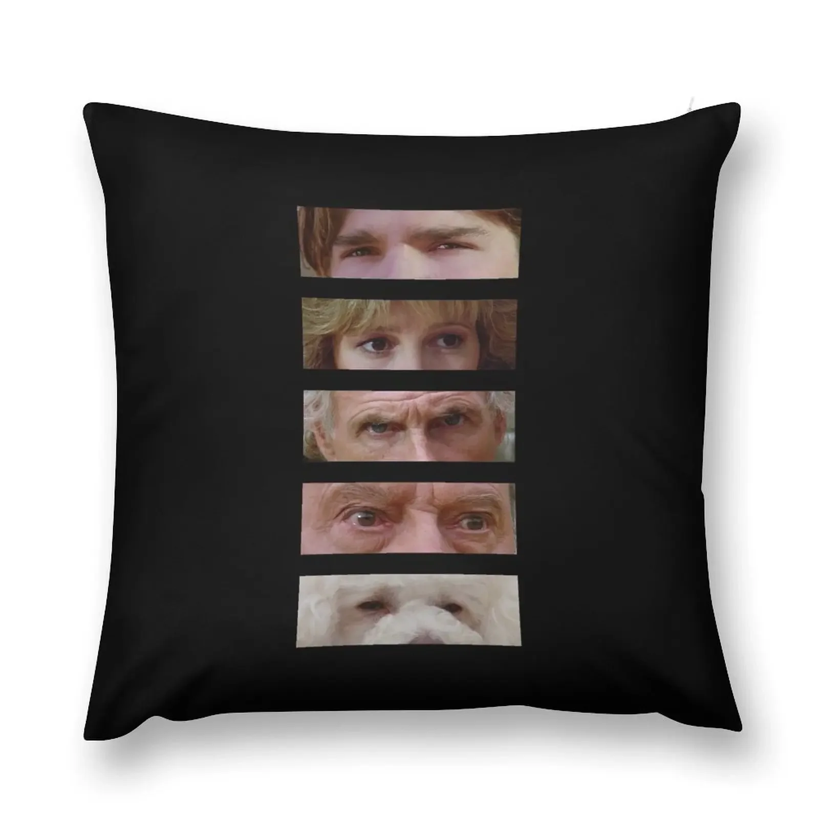 The Burbs Stare - Staredown Collage Throw Pillow Cushions Home Decor Ornamental Pillow Pillow Cases