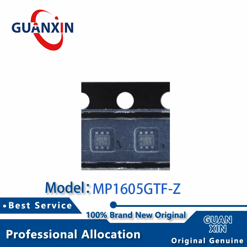 

100% New MP1605GTF-Z MP1605GTF-P SOT-563 Marking AUE* MP1605