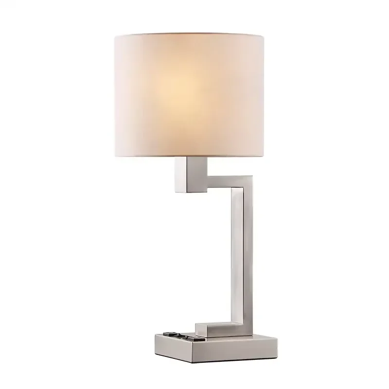 for  Simple Personalized Hotel Room Bedroom Decorative Lamp Bedside Table Lamp with Socket
