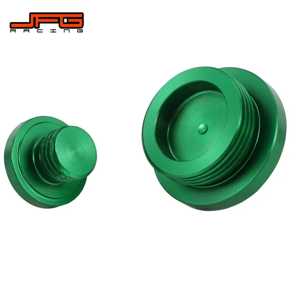 Moto CNC Verde Motore Timing Spine Vite Bulloni Per KAWASAKI KX250F KXF250 2004-2010 SUZUKI RMZ250 RMZ 250 2004 2005 2006