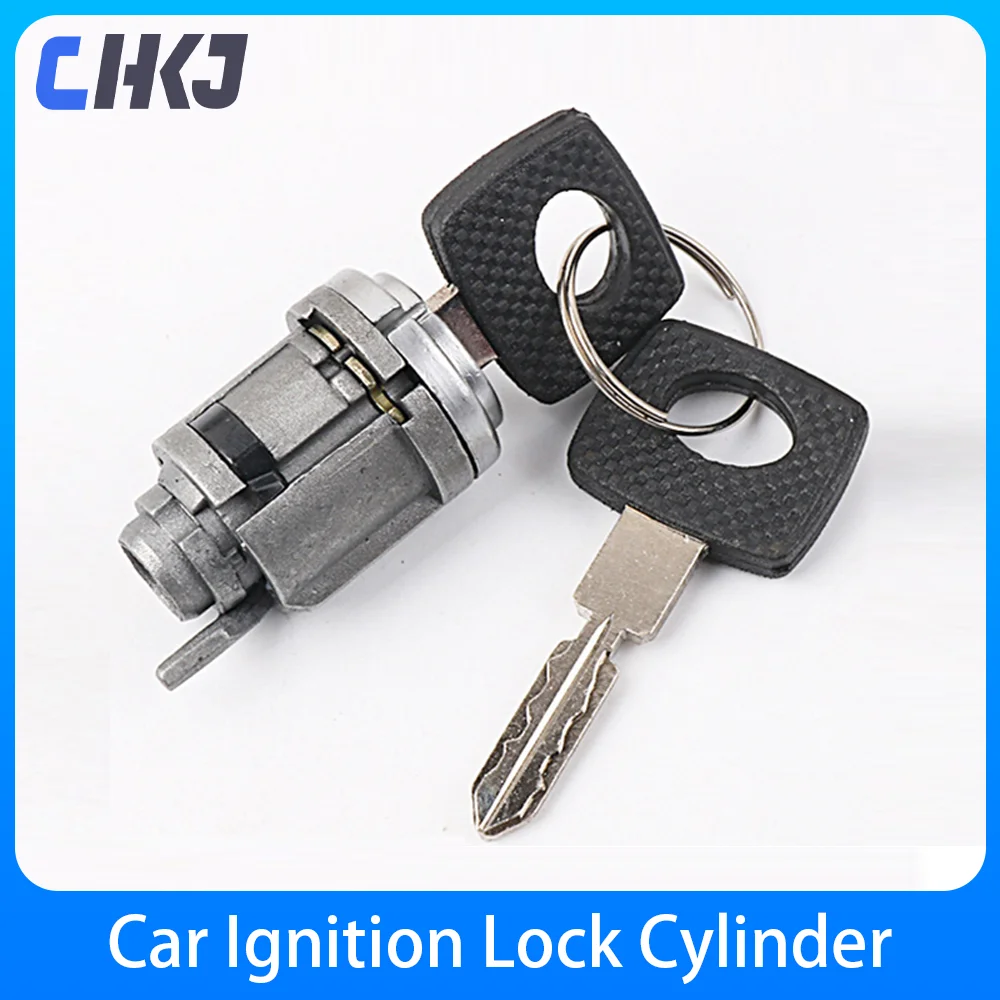 

CHKJ Car Ignition Lock Cylinder Switch with 2 Keys for Mercedes Benz W124 C124 W201 S124 A124 Auto Lock Latch Modified Door Lock