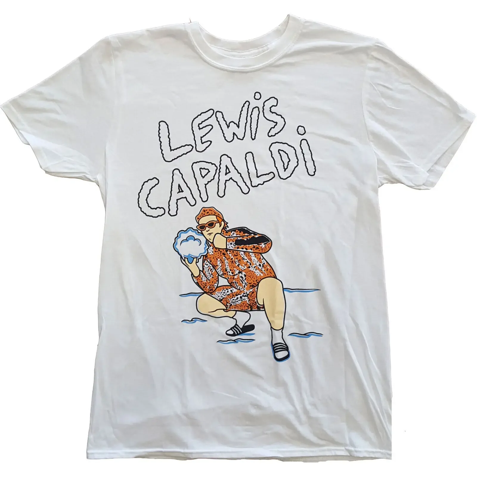 Lewis Capaldi T Shirt Snow Leopard