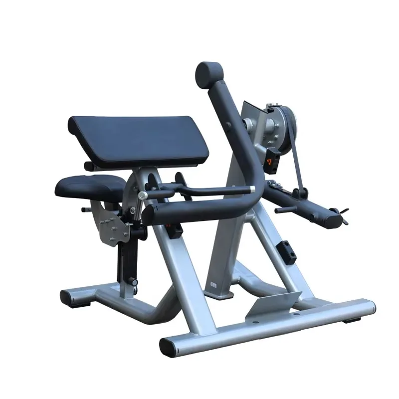 YTYIN Wholesale Safety-Feature Steel Biceps Curl Machine Commercial Fitness Plate Loaded Gym Equipment Free Weight For Arm Worko