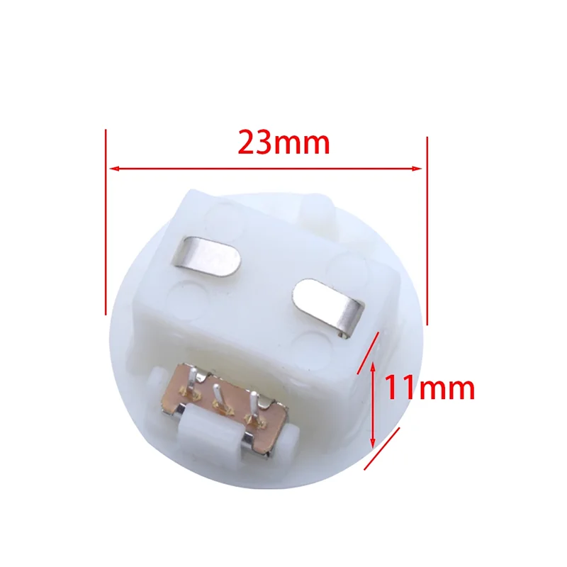 Small round button battery case 23mm diameter AG3 Battery case LR41 4.5V electronic plastic case
