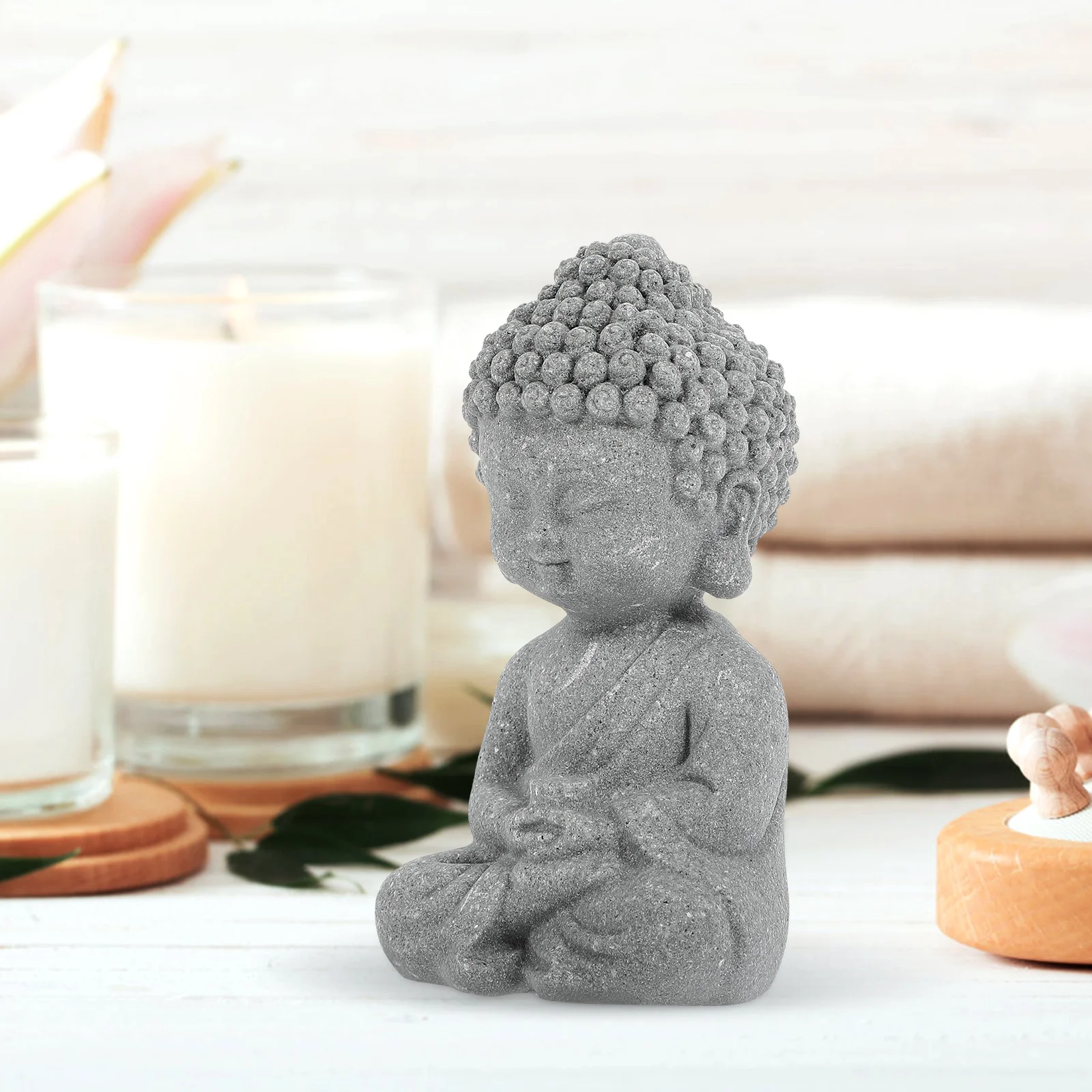 

Fish Tank Buddha Resin Statue Compact Size Aquarium Buddha Decor Delicate Underwater Ornament Traditional Home Decor