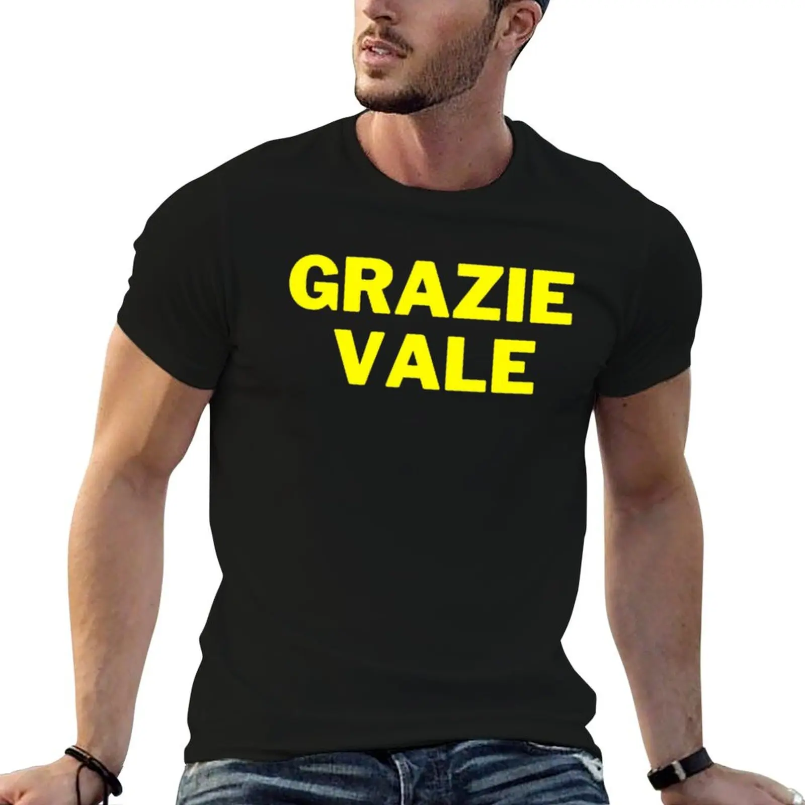 Grazie Vale T-Shirt Trendy Print Short Sleeve T-Shirt