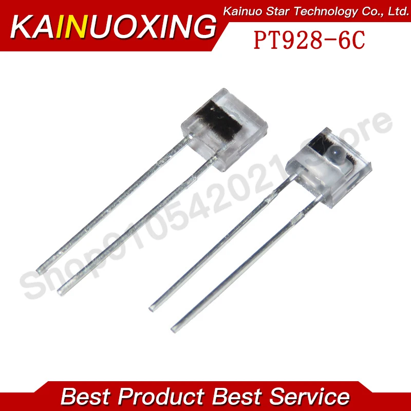 20PCS PT928-6C-F PT928-6C Photodiode Receiving Tube Infrared Pair Tube Side Photoelectric Crystal