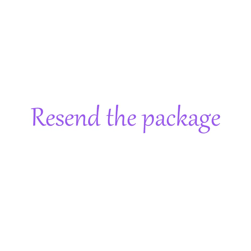 Customized Payment link for Resending Packages