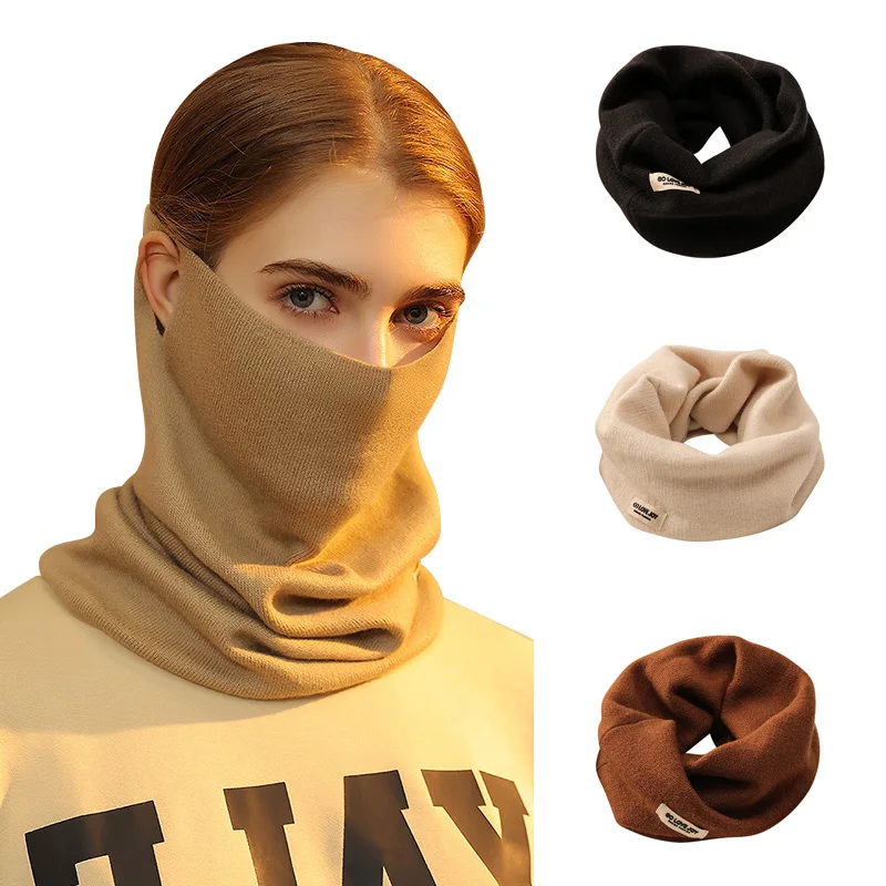 

Cycling Scarf Winter Thermal Bandana Face Cover Multifuction Women Neck Warmer Hairband Hat Outdoor Running Hunting Scarves