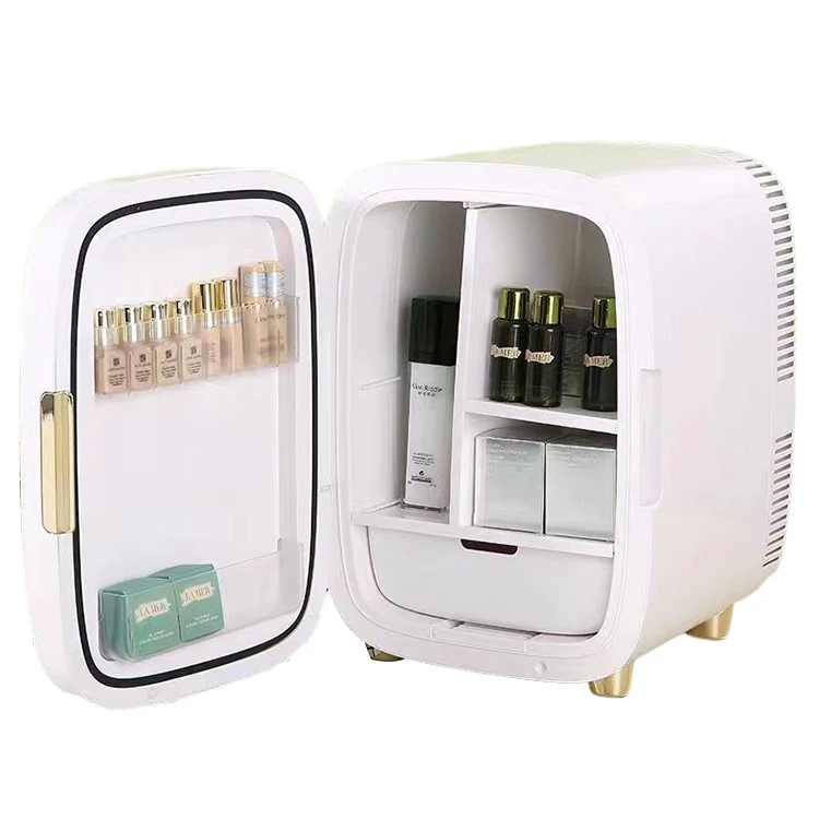 

2024 New Portable Makeup Refrigerator With Mirror