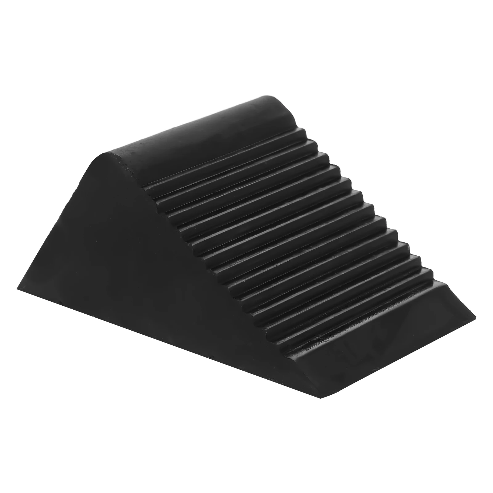 

Chock Rubber Wheel Stopper Heavy Duty Triangular Vehicle Stabilizer For Cars Trucks Trailers Camper Nonslip Durable Wheel