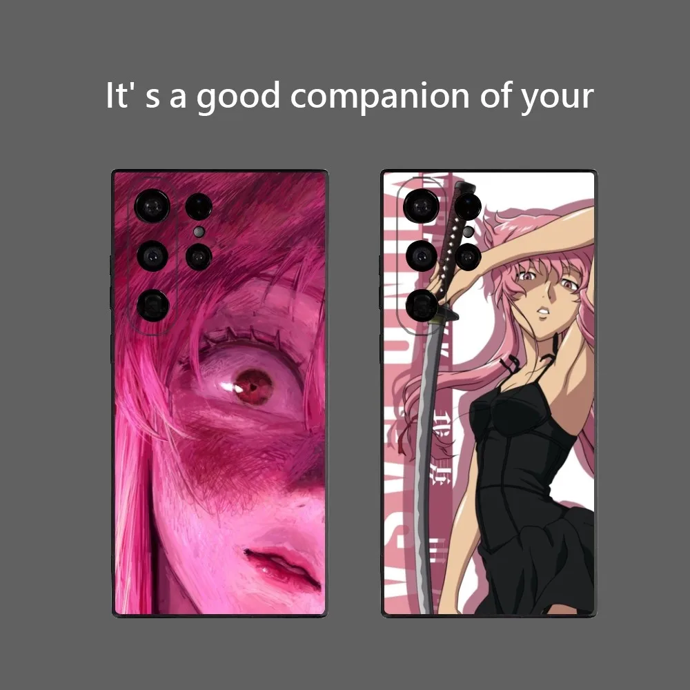 

Hot Blooded Anime F-Future Diary Gasai Yuno Phone Case For Samsung Galaxy S25 Ultra S22 S23 S24 Ultra S21 S20 5G Protective So