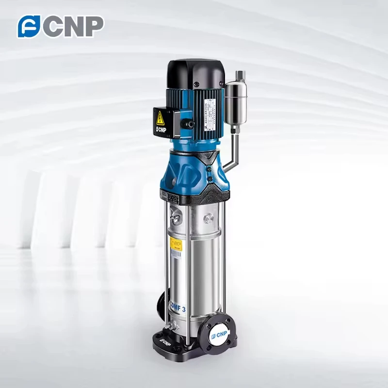 CNP CDMFG High Booster Series Vertical Multistage Centrifugal Pump Max Pressure 25bar for High Temperature Steam Sterilization