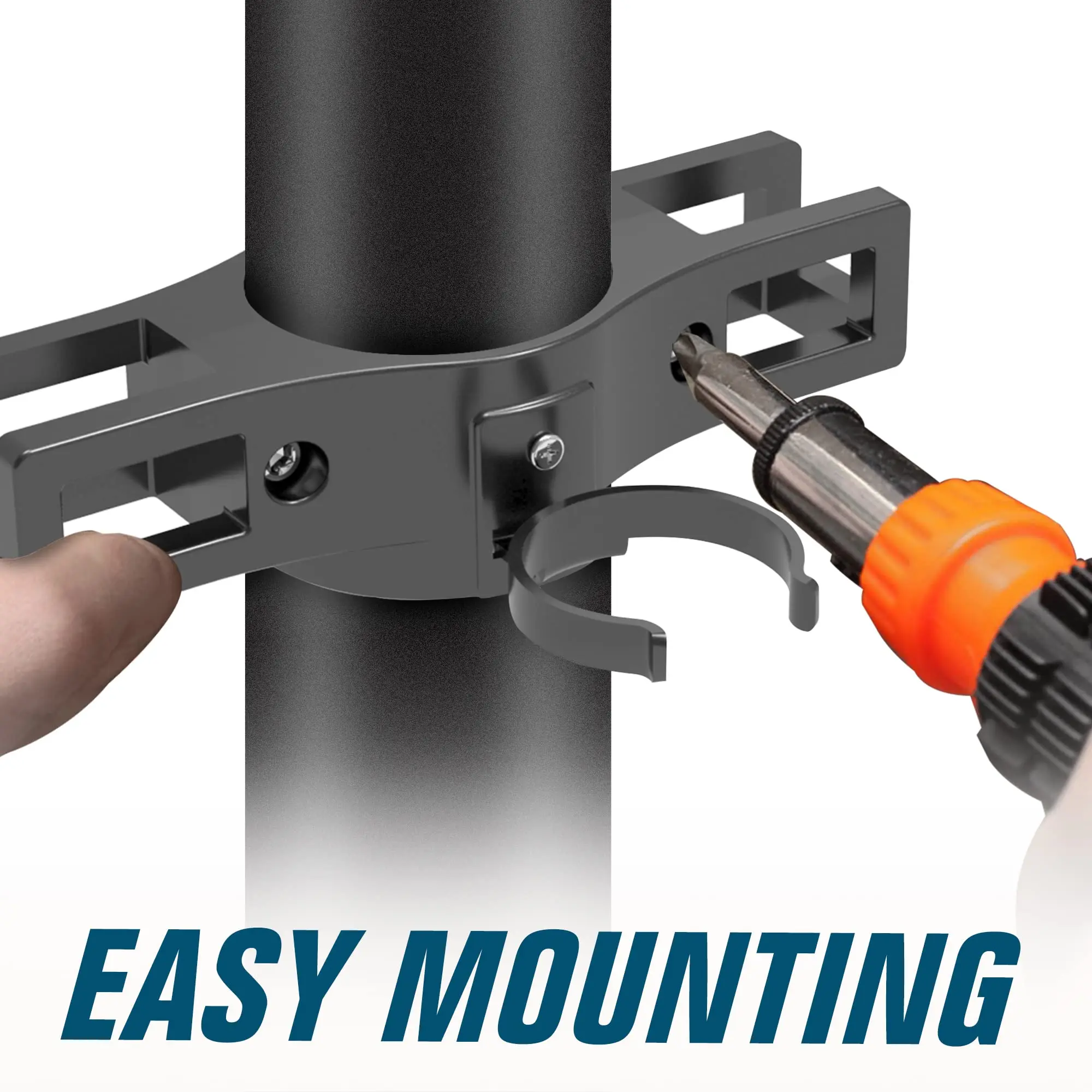 Trailer Chain Storage Rack, Aluminum Alloy Heavy‑Duty Storage Kit, Universal Trailer Accessories for Motorhomes and Campers