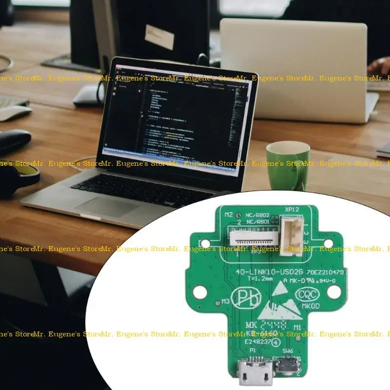 

D08B Green Circuit Board USB Charging Port Board for Link 10 Speaker Restoration