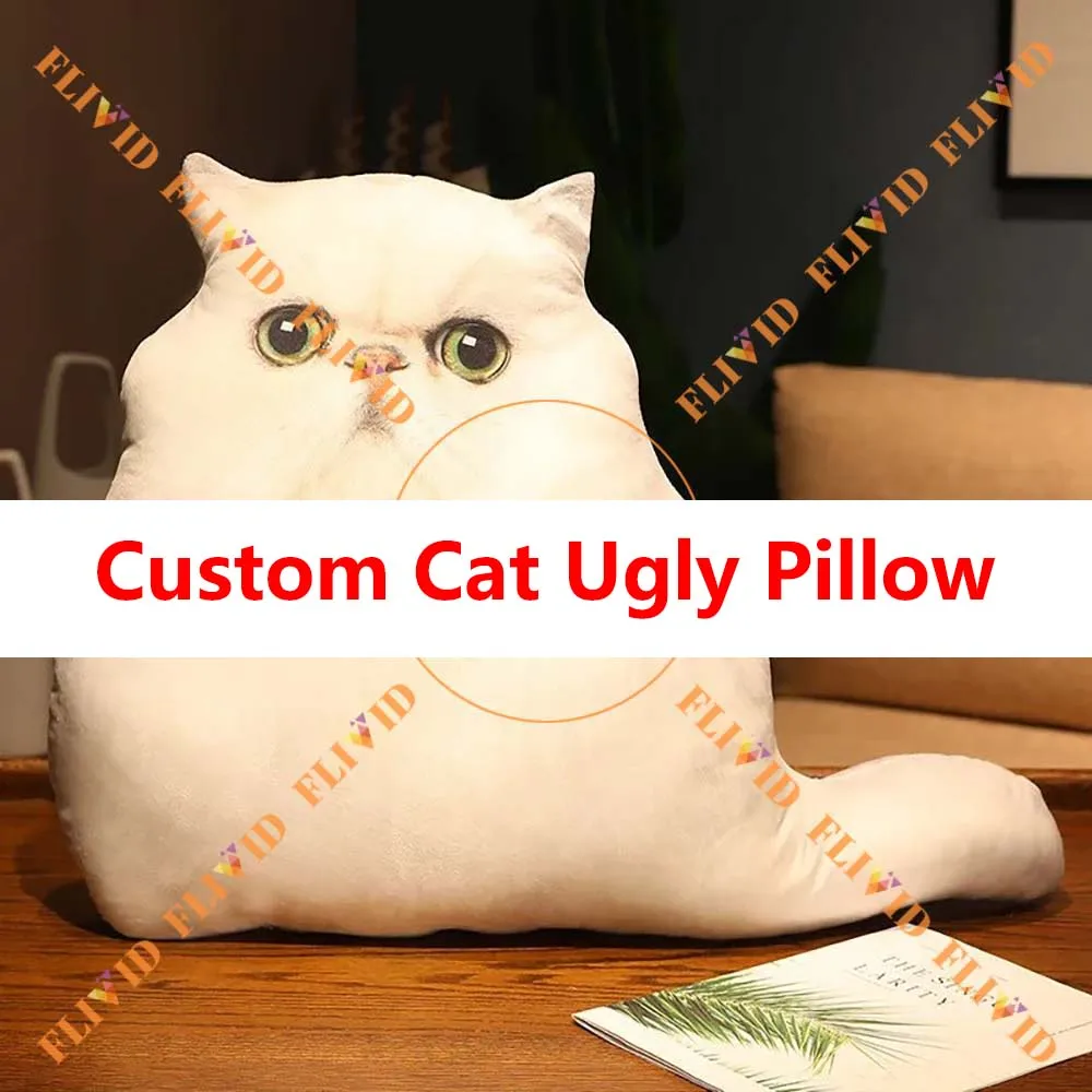 

Customized Pet Cat Dog Pillow Custom 3D Ugly Pillow Personalized Animals Pillows Gift Sofa Throw Pillow Memorial Cushion