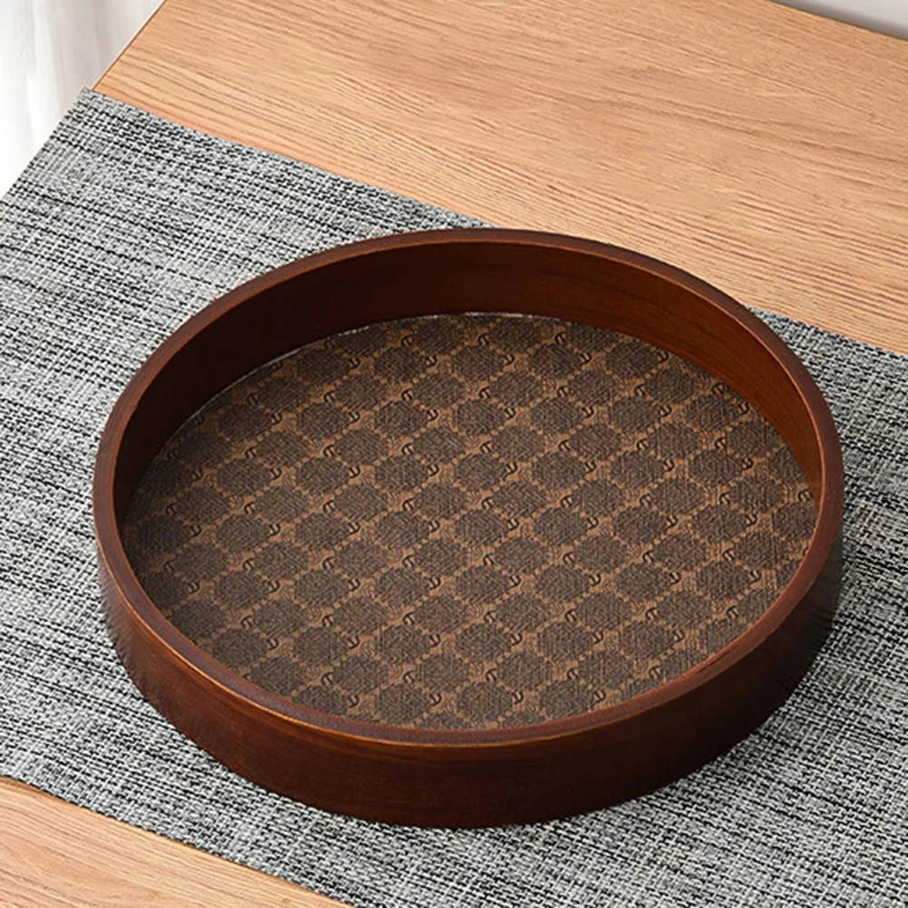 Round Vintage Tea Serving Plat - Desk Setup Design ulasan dan harga