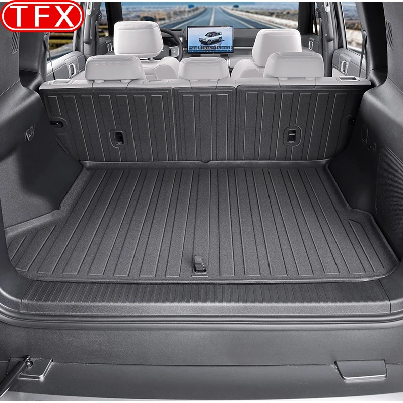 

Коврик в багажник TPE для BYD Leopard Titanium 7 2025-2026, защита пола, накладка на спинку заднего сиденья, аксессуары
