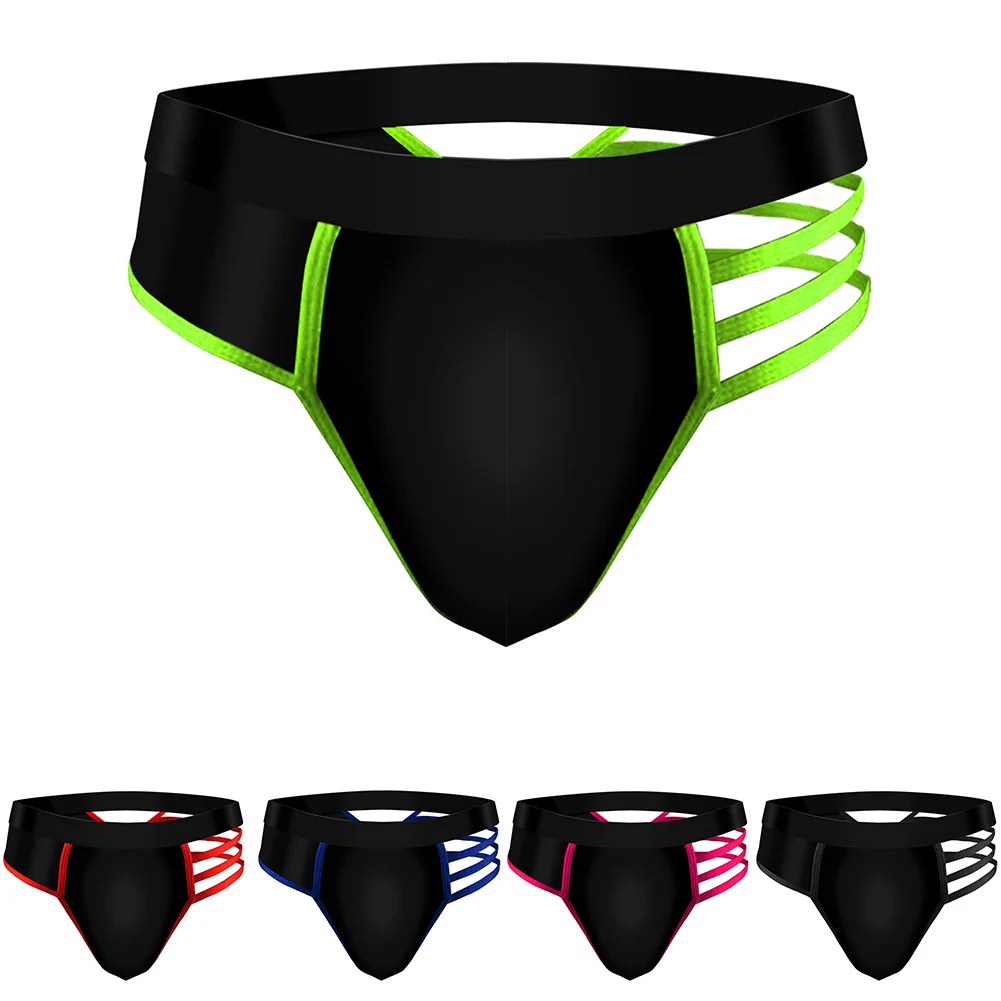 

Men Sexy Tоy Mens Thongs Brazilian Underwear Low-rise U Pouch G-string Half Hollow Erotic Hombre Underpants Men Open Butt Briefs