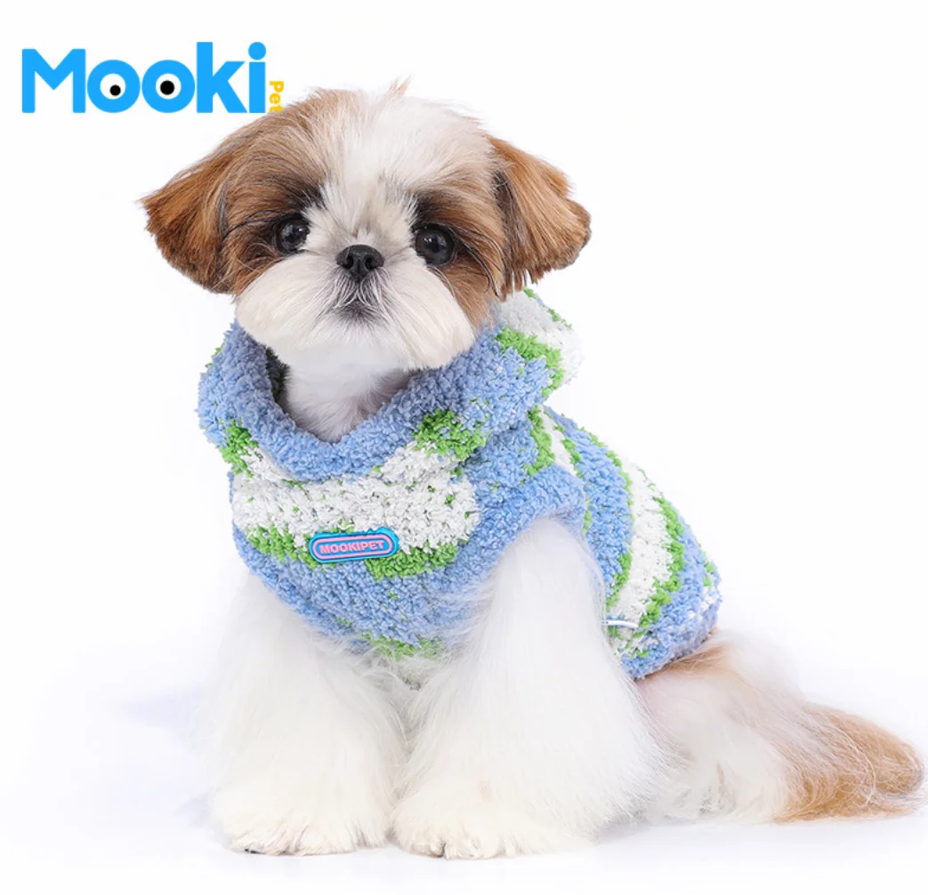 Soft Cotton Sweater for Pets, Small Dog Clothing, Cute French Fries Printed, High Quality Design Jacket for Cats and Animals