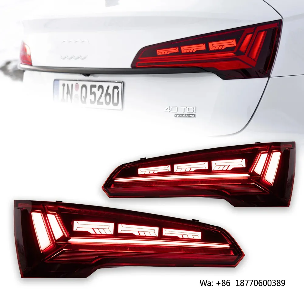 

Car Taillights for Q5 Q5L 2018-2024 Dynamic Signal Lamp Styling LED Auto Taillight Assembly Upgrade