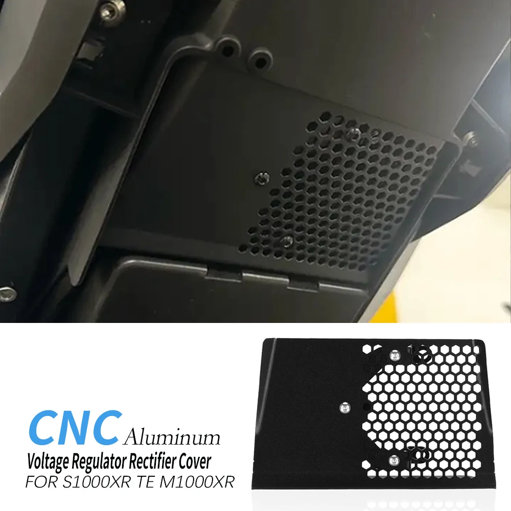 

For BMW M1000XR M1000 M 1000 XR Voltage Regulator Rectifier Guard Grille Cover Protector S1000XR S1000 S 1000 XR TE 2020 - 2026