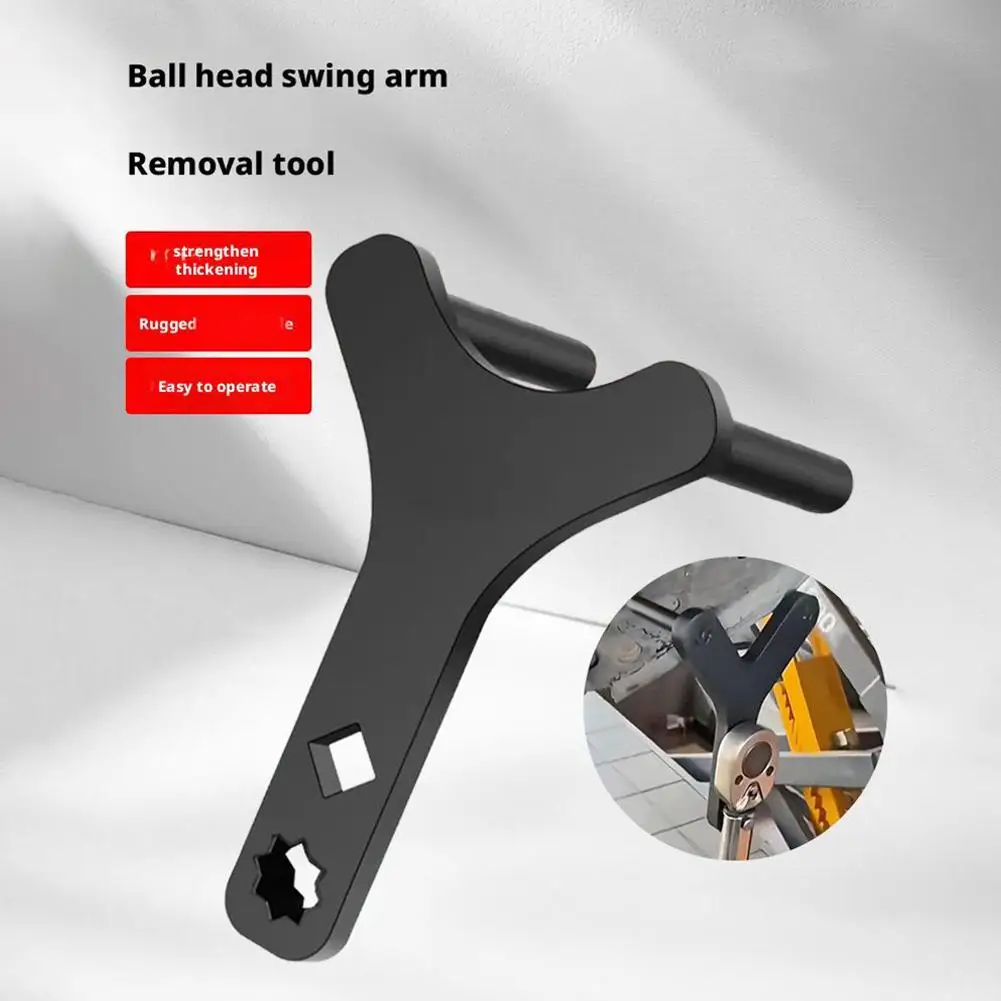 

Car Lower Control Arm Ball Joint Removal Wrench Suspension Separation Arm Swing Ball Specialty Wrench Bushing Head Tool D8F8