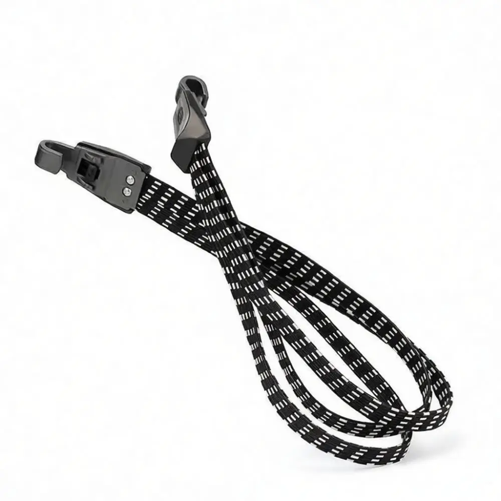 Adjustable Bungee Cord Travel Luggage Belt For Ebike Motorcycle Bicycle Rack Cargo Fastening Elastic Rope Strap