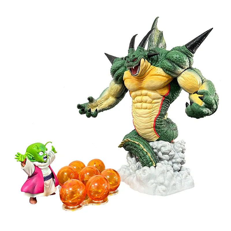 Anime Dragon Ball Fat Shenron Dende Action Figure Pvc GK Super Shenlong Collectible Model Decoration Toy Kids Gift