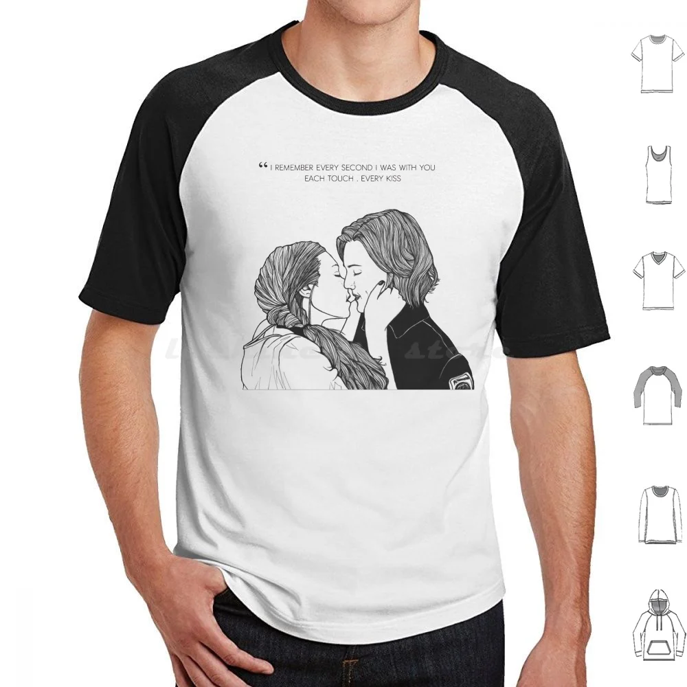 

Wayhaught T Shirt Cotton Men Women DIY Print Wayhaught Waverly Earp Nicole Haught Wynonna Earp Gooverly Katherine Barrell