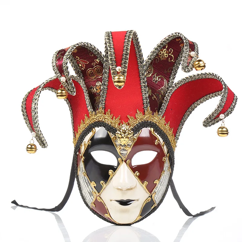 Maskerade Make-up Ball Party Maske Erwachsene Leistung Venedig Retro Masken Requisiten für Halloween Dress Up Wanddekoration Handwerk