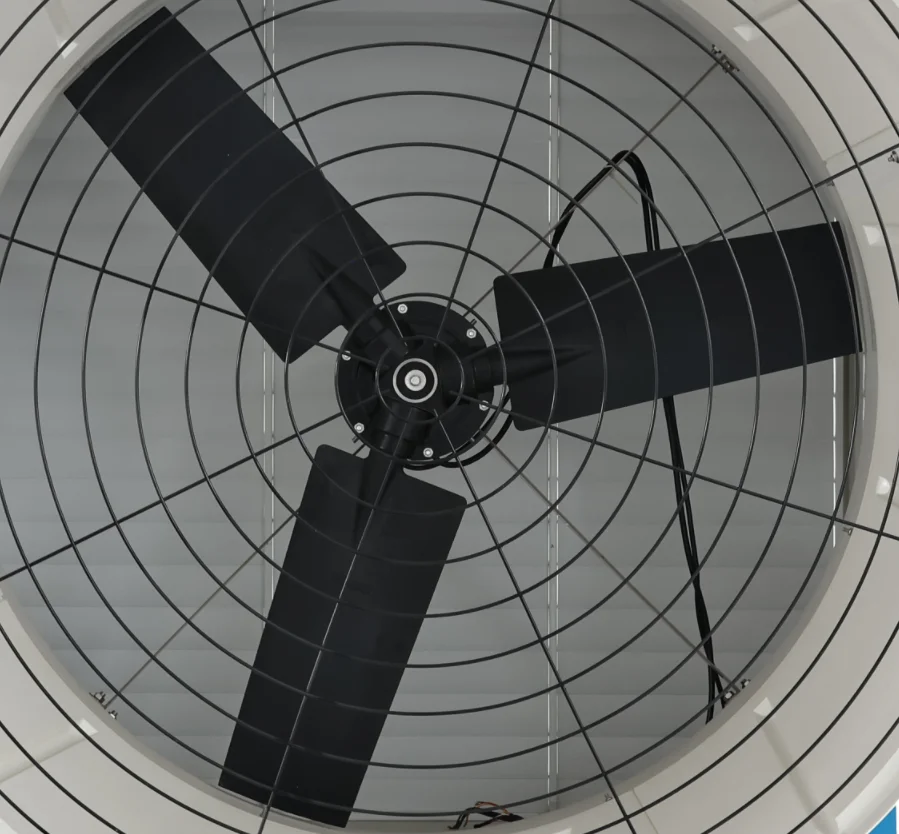 Gemaakt van roestvrij staal en aluminium, met elektronische bedieningsmotoren Fabrieksgroothandel in glasvezelconische ventilatoren