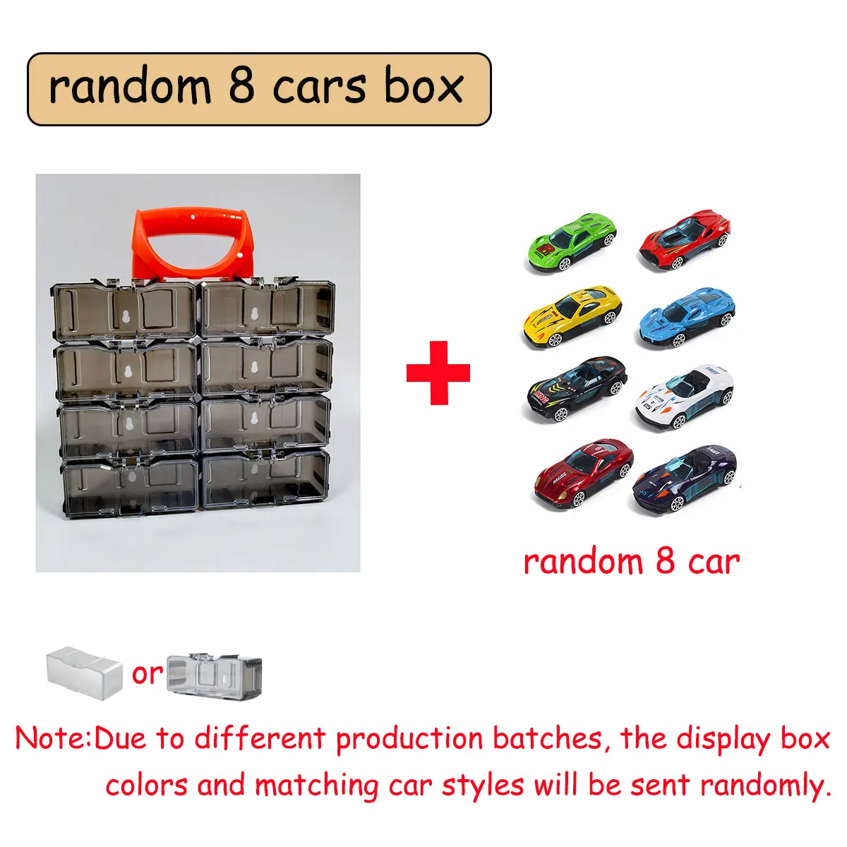 1/64 Acryl Model Auto Vitrine Doos DIY Montage Opslag Cadeau voor Collectibles Multi-Layer Park (Zonder auto) 1/3/4/5PCS