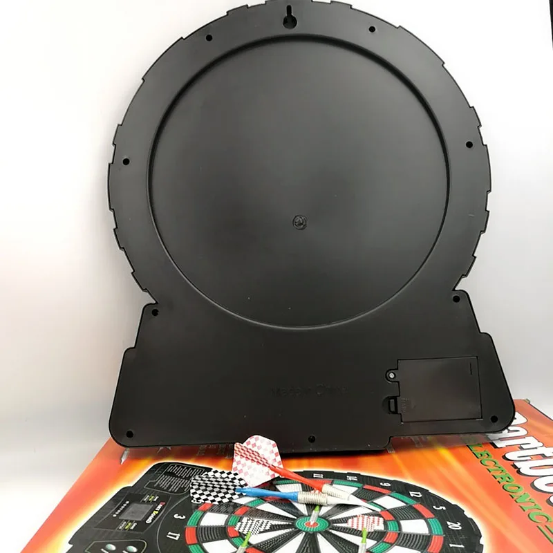 Professtional Electronic Dart Board Target Soft Plastic Automatic Scoring Electronic Darts Boards with 6 Darts +18 Tips Soft Tip